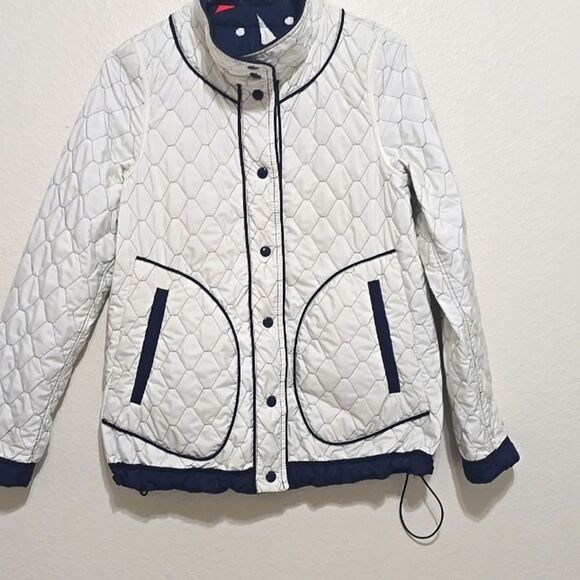 Landi Fancy Reversible Trapuntino Quilted Jacket Italy 40 - Picture 5 of 13